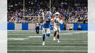 What Will Amon-Ra St. Browns Fantasy Football Effect be in 2022? Photo Credit: Jeff Nguyen | Detroit Lions