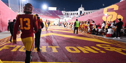 USC Quarterback, Caleb Williams, Is More Than A Heisman Hopeful 10 USC Quarterback Caleb Williams Photo Credit: John McGillen | USC Athletics