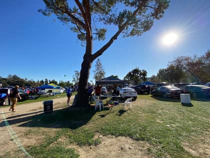 LAFB Victory Bell Tailgate At The Rose Bowl.