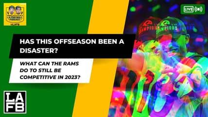 We all know that the Rams are in re-model mode for the 2023 season prepping for the 2024 campaign.