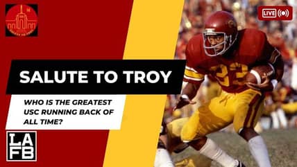 The Top 10 Greatest USC Running Backs Of All Time | Candice Shocks The World With Her Top Selection!