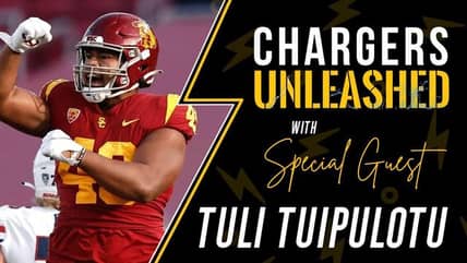 Chargers Tuli Tuipulotu Talks Rookie Minicamp, Play Style & Effort | "THE RETURNERS ARE FAST"
