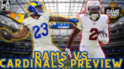 Rams Vs Cardinals Preview! Expectations For A Bounce Back Game And Key Matchups To Watch