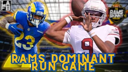 Rams Vs Cardinals Recap | Rams 2nd Half Run Game DOMINANT