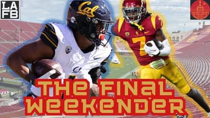 USC Vs Cal Preview | It's The FINAL Weekender | Does The USC Running Game Get Going?