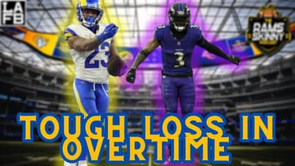 Los Angeles Rams Lose To Baltimore Ravens In OT | Playoff Hopes Still Alive
