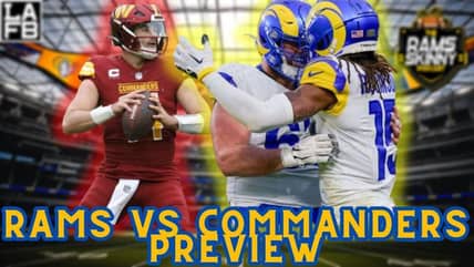 Will The Los Angeles Rams Get Back To .500 Against The Washington Commanders? Key Matchups To Watch
