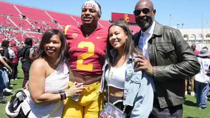 Former USC Trojan And Son Of Hall Of Fame Wide Receiver Sets Sky-High Bar For NFL Success