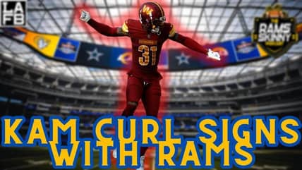 Los Angeles Rams Take Care Of Aaron Donald | Kam Curl Officially Signs With Rams | Other Options?