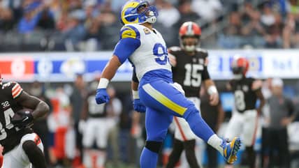 Los Angeles Rams Hand Aaron Donald A Very Nice Retirement Package