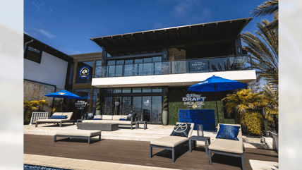 Los Angeles Rams 2024 Draft House | Photo Credit: Breven Townsell - LA Rams
