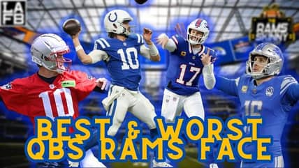 Who Are The Best And Worst QBs That The Los Angeles Rams Play In 2024?