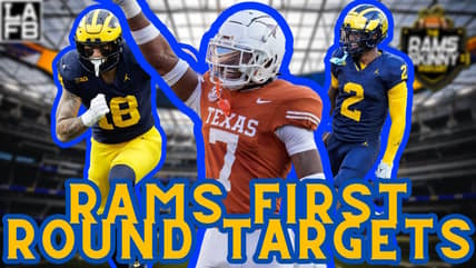 Will The Los Angeles Rams Draft A Cornerback Or Linebacker In First Round? Or A Surprise Position?