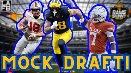 Los Angeles Rams Mock Draft 1.0 | Rams Get An Offensive Playmaker In The First Round 2 Los Angeles Rams Mock Draft 1.0 | Rams Get An Offensive Playmaker In The First Round