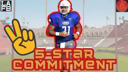USC Trojans Finalize Two MASSIVE Commitments As Coaches Hit The Recruiting Trail 6 USC Trojans Finalize Two MASSIVE Commitments As Coaches Hit The Recruiting Trail