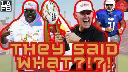 They Said WHAT About The USC Trojans?? Plus, Big Recruiting Update 3 They Said WHAT About The USC Trojans?? Plus, Big Recruiting Update