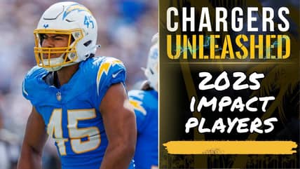 WATCH: Most Impactful 2025 Los Angeles Chargers Players, Including Junior Colson 1 WATCH: Most Impactful 2025 Los Angeles Chargers Players, Including Junior Colson