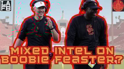 Mixed Intel On Boobie Feaster? What's The Latest With The USC Trojans Pursuit Of The Elite WR? 9 Mixed Intel On Boobie Feaster? What's The Latest With The USC Trojans Pursuit Of The Elite WR?