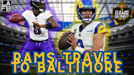 Los Angeles Rams Travel To Baltimore To Take On The Ravens | Path To Slowing Down Lamar Jackson
