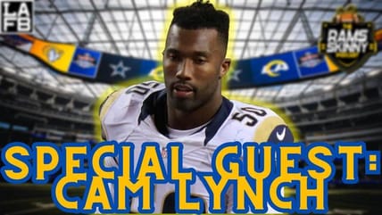 Former Los Angeles Rams LB Cameron Lynch Joins The Rams Skinny Live From Radio Row In Las Vegas!