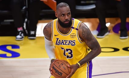 New Report Details LeBron James Injury Recovery Timeline 4 NBA: Playoffs-Minnesota Timberwolves at Los Angeles Lakers