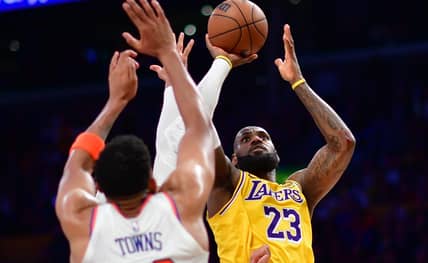 NBA: New York Knicks at Los Angeles Lakers