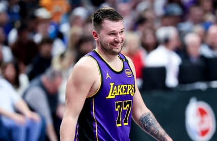 Luka Doncic Leads Los Angeles Lakers To Important '24-'25 Milestone 5 NBA: Los Angeles Lakers at Dallas Mavericks