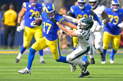 Rams vs Eagles: 2 Rivals Sound Off About Historic Last Battle 3 NFL: Philadelphia Eagles at Los Angeles Rams
