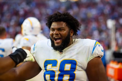 The 2023 Chargers Offensive Line: Will Jamaree Salyer Be A Starter At Left Guard? 7 NFL: Los Angeles Chargers at Arizona Cardinals