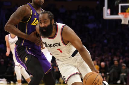 James Harden Singles Out Los Angeles Lakers Guard In Latest Comments 4 NBA: Los Angeles Clippers at Los Angeles Lakers
