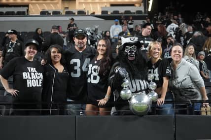 Las Vegas Raiders Given Backhanded Compliment In Analyst Fan Base Draft 8 NFL: Los Angeles Chargers at Las Vegas Raiders