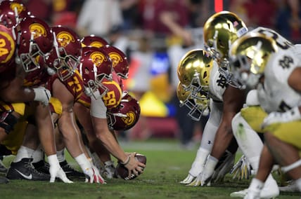 NCAA Football: Notre Dame at Southern California