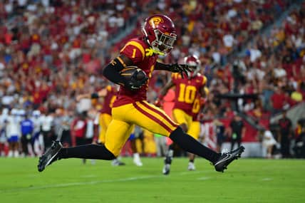 Passing The Trojan Torch from Reggie Bush to Zachariah Branch? 4 NCAA Football: San Jose State at Southern California. Zachariah Branch