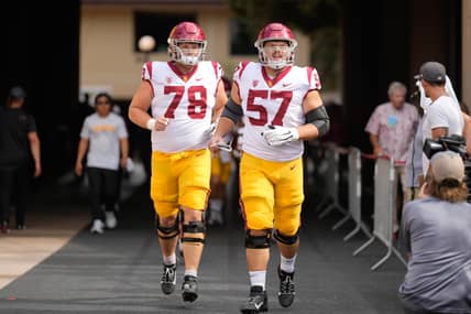 Two Trojans Make 2023 Outland Trophy Watch List 2 NCAA Football: Southern California at Stanford