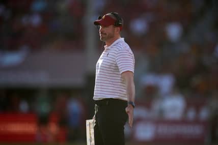 NCAA Football: Utah at Southern California | Alex Grinch Former USC Trojans DC