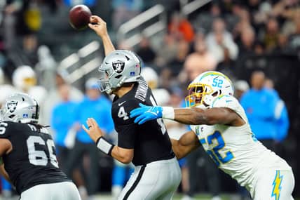 NFL: Los Angeles Chargers at Las Vegas Raiders