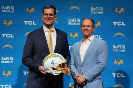 Jim Harbaugh Sets High Benchmark And Makes Bizarre Residential Plans As Los Angeles Chargers Head Coach 7 NFL: Los Angeles Chargers-Head Coach Jim Harbaugh Introductory Press Conference