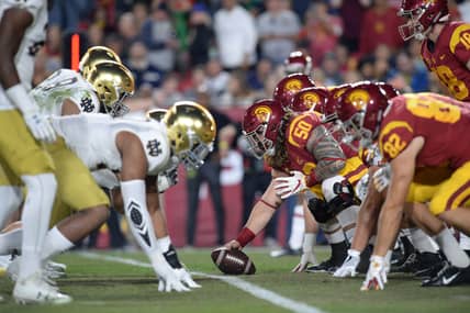 NCAA Football: Notre Dame at Southern California