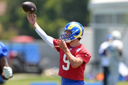 Matthew Stafford Named MVP Dark Horse, Top Analysts Think Los Angeles Rams QB Has a Big Shot in 2024 3 NFL: Los Angeles Rams OTA