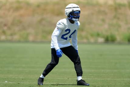 Los Angeles Rams Cornerback Suffers 'Tricky,' 'Freak' Injury, Out Indefinitely 3 NFL: Los Angeles Rams-OTA
