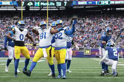 Sean McVay Not Concerned By Drain Of Los Angeles Rams Defensive Leadership 8 NFL: Los Angeles Rams at New York Giants