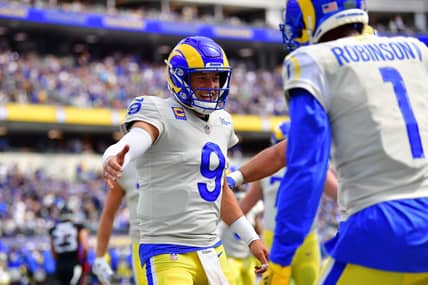 Matthew Stafford On The Verge Of Hitting Huge Hall Of Fame Benchmark 2 NFL: Atlanta Falcons at Los Angeles Rams