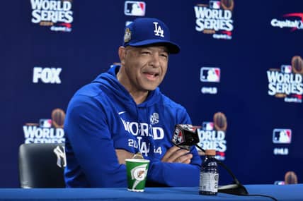 MLB: World Series- Los Angeles Dodgers workouts