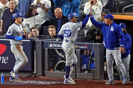 Mookie Betts Expected To Return To Infield In 2025, Signaling Free Agent Move? 9 MLB: World Series-Los Angeles Dodgers at New York Yankees | Mookie Betts