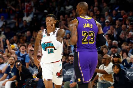 NBA: Los Angeles Lakers at Memphis Grizzlies | LeBron James