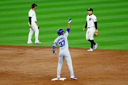 MLB Insider Reveals Teoscar Hernández's Expected Contract Figure 8 MLB: World Series-Los Angeles Dodgers at New York Yankees | Teoscar Hernández