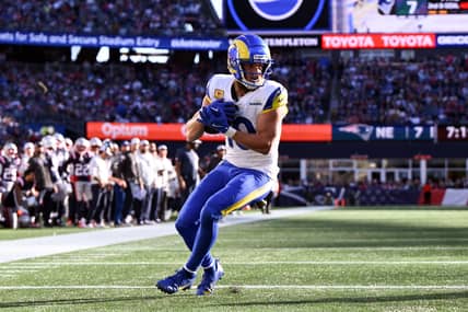 Cooper Kupp Surpasses Hall-Of-Fame WRs With New NFL Record 5 NFL: Los Angeles Rams at New England Patriots | Cooper Kupp
