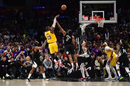 NBA Shares Lakers Scheduling Changes After Latest Wildfire Postponements 8 NBA: Los Angeles Lakers at Los Angeles Clippers