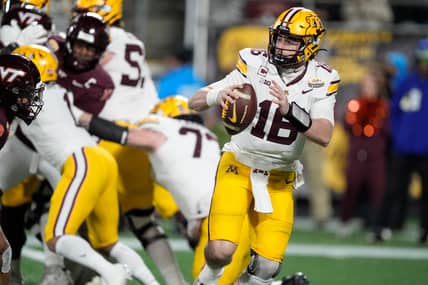 Los Angeles Rams Draft: Top 3 Shrine Bowl Prospects to Watch 10 NCAA Football: Duke's Mayo Bowl-Minnesota at Virginia Tech
