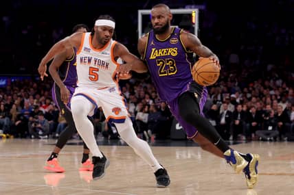 New Report Clarifies Los Angeles Lakers Stance On Trading LeBron James 4 NBA: Los Angeles Lakers at New York Knicks
